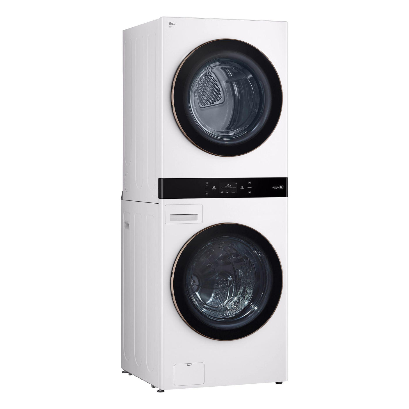 LG STUDIO WashTower™ Smart Front Load 5.0 cu. ft. Washer and 7.4 cu. ft. Electric Dryer with Center Control®