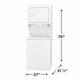 Frigidaire Electric Washer/Dryer Laundry Center - 3.9 Cu. Ft Washer and 5.5 Cu. Ft. Dryer