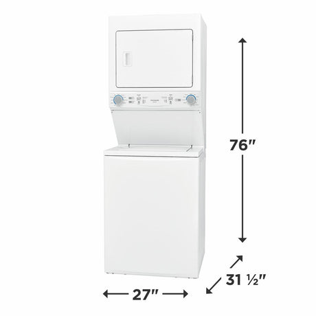 Frigidaire Electric Washer/Dryer Laundry Center - 3.9 Cu. Ft Washer and 5.5 Cu. Ft. Dryer