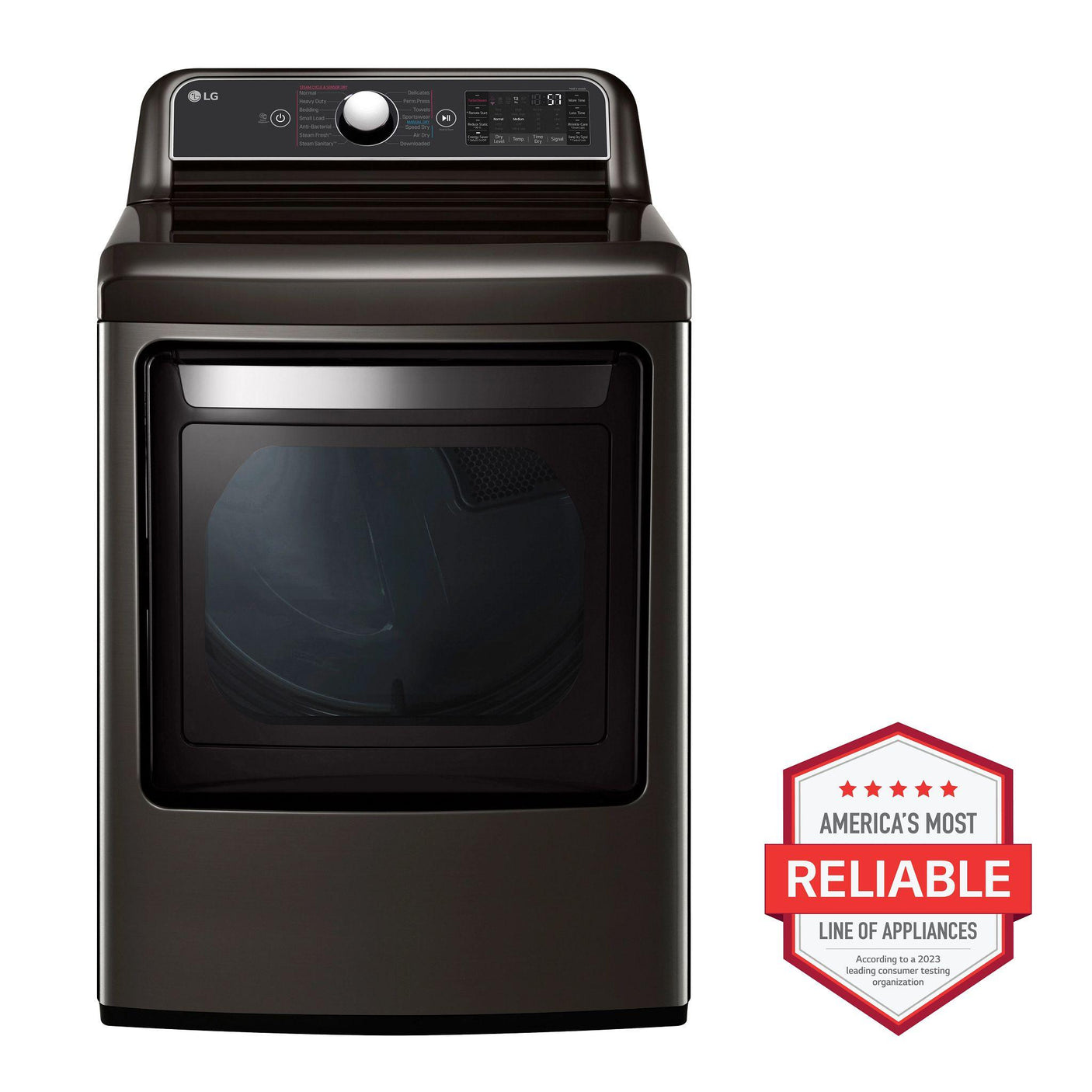 7.3 cu.ft. Smart wi-fi Enabled Gas Dryer with TurboSteam™