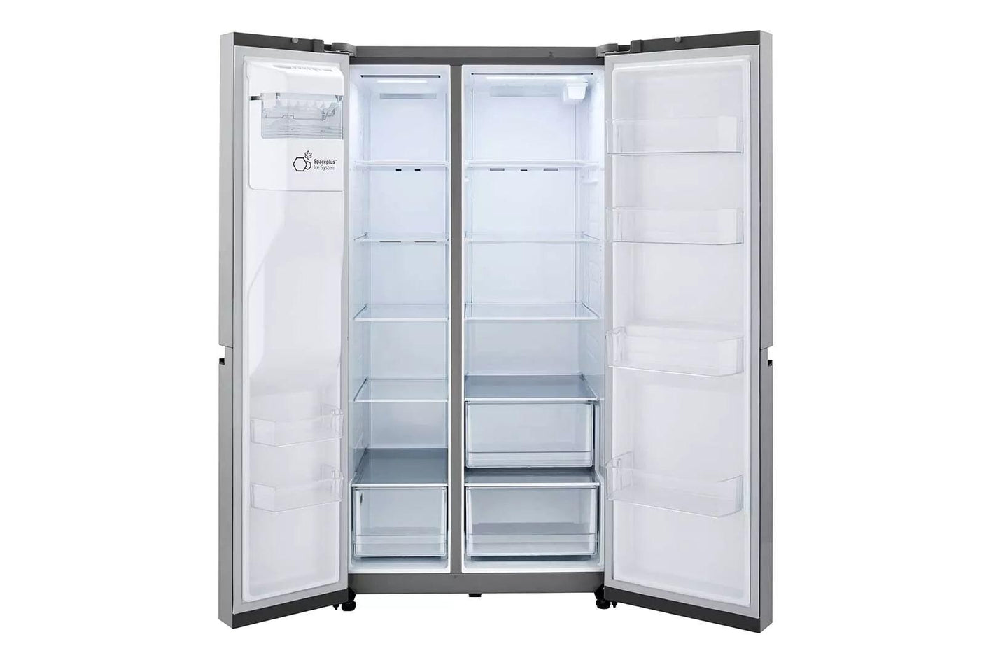 27 cu. ft. Side-by-Side Refrigerator with Smooth Touch Ice Dispenser