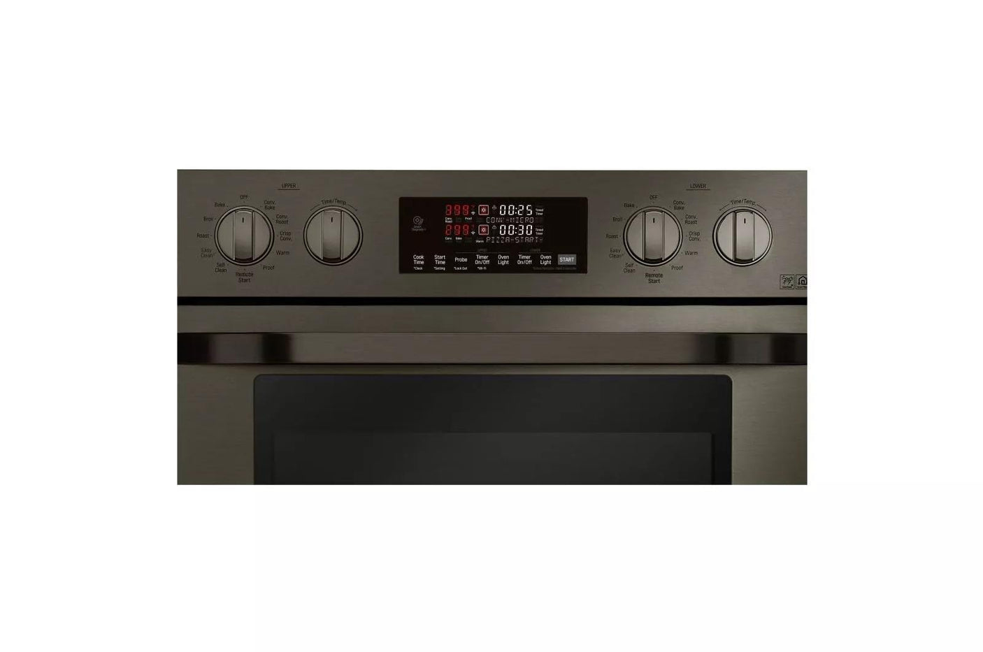 LG STUDIO 4.7 cu. ft. Smart wi-fi Enabled Double Built-In Wall Oven