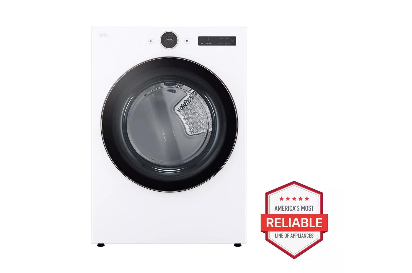 7.4 cu. ft. Smart Front Load Gas Dryer with AI Sensor Dry & TurboSteam™ Technology