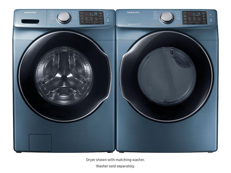 7.5 cu. ft. Electric Dryer in Azure Blue