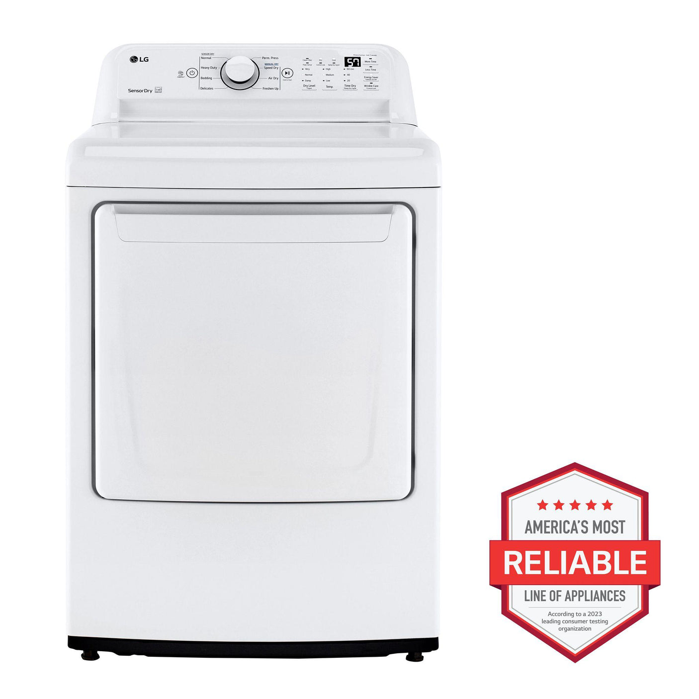 7.3 cu. ft. Ultra Large Capacity Gas Dryer with Sensor Dry Technology