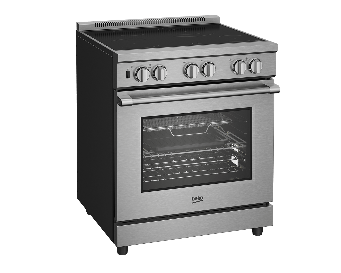 30" Stainless Steel Pro-Style Induction Range