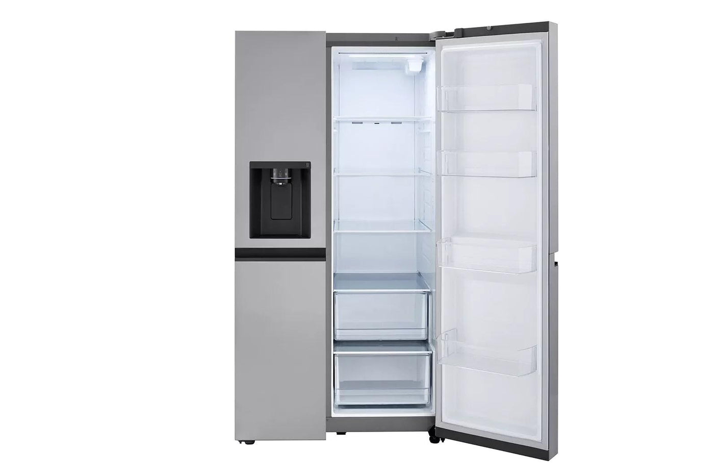 23 cu. ft. Side-by-Side Counter-Depth Refrigerator with Smooth Touch Dispenser