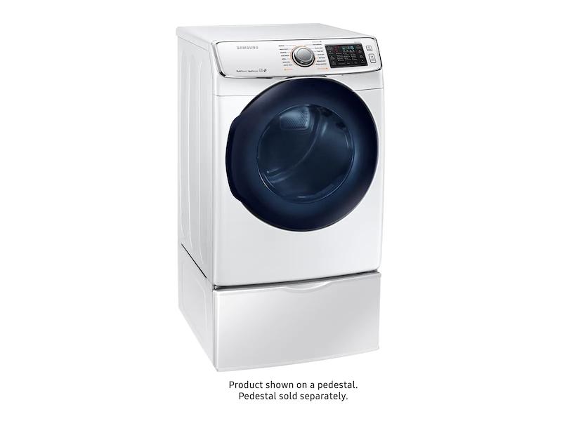 7.5 cu. ft. Electric Dryer in White