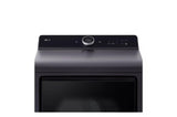 7.3 cu. ft. Ultra Large Capacity Rear Control Electric Dryer with LG EasyLoad™ Door, AI Sensing and TurboSteam™