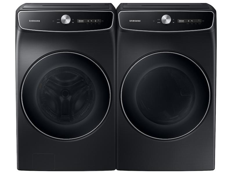 7.5 cu. ft. Smart Dial Electric Dryer with FlexDry™ and Super Speed Dry in Brushed Black