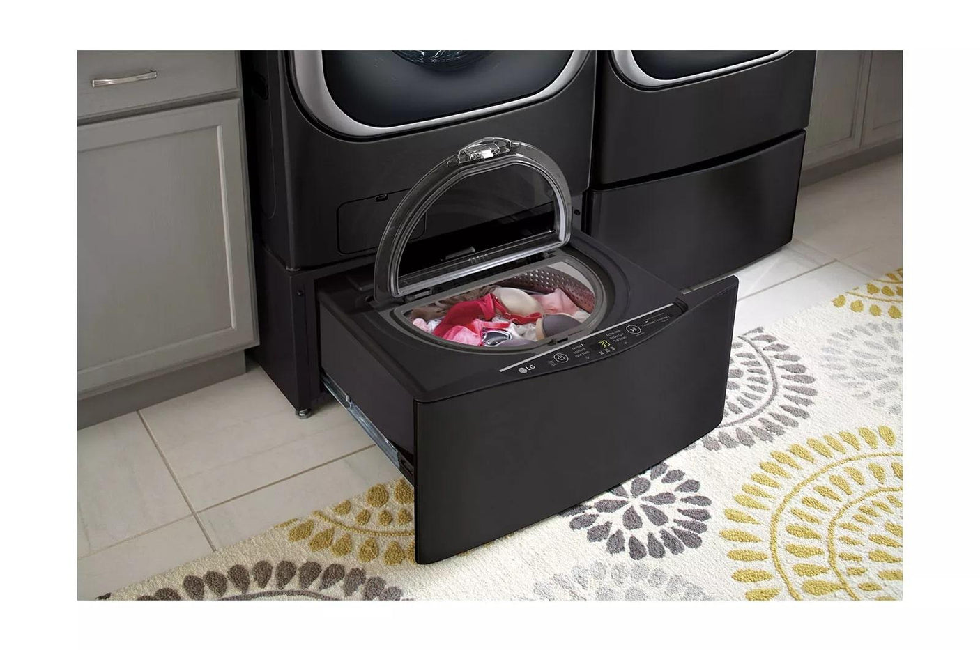 1.0 cu. ft. LG SideKick™ Pedestal Washer, LG TWINWash™ Compatible