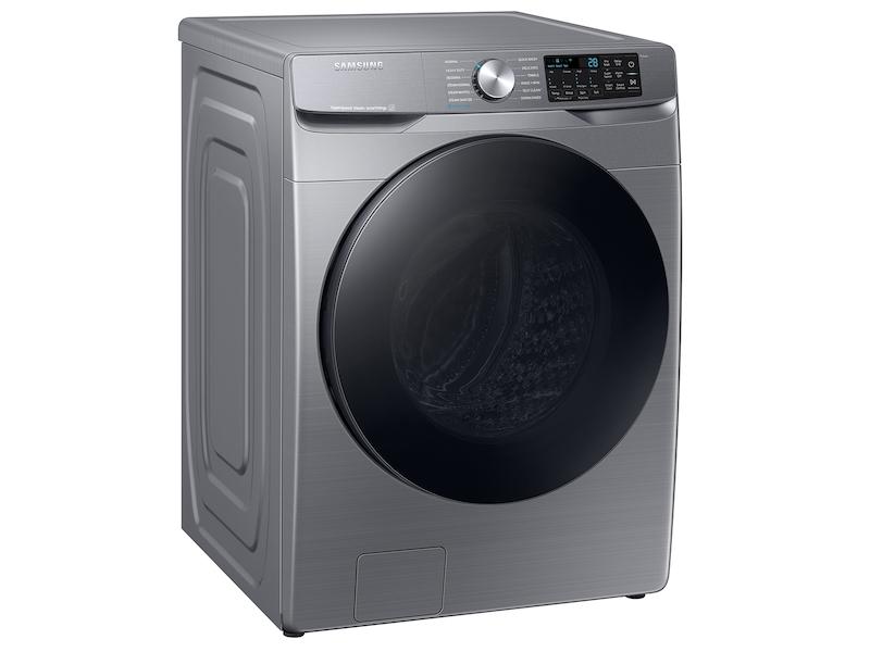 4.5 cu. ft. Large Capacity Smart Front Load Washer with Super Speed Wash in Platinum