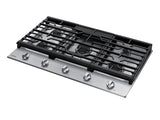 36" Gas Cooktop in Stainless Steel