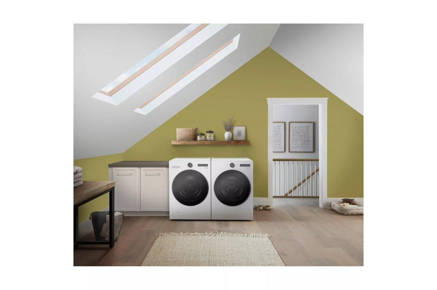 4.5 cu. ft. Capacity Smart Front Load Energy Star Washer with TurboWash® 360(degree) and AI DD® Built-In Intelligence