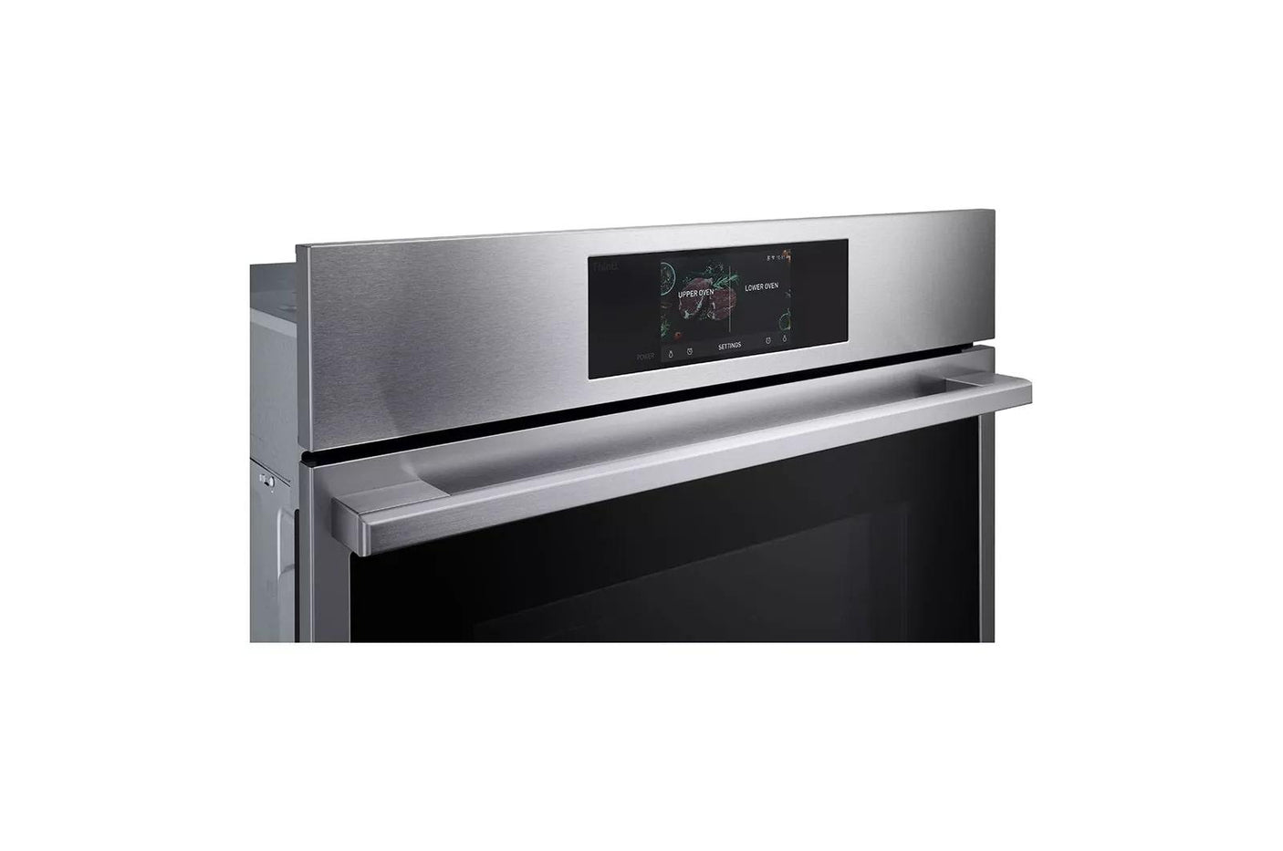LG STUDIO 9.4 cu. ft. Smart InstaView® Electric Double Built-In Wall Oven with Air Fry & Steam Sous Vide