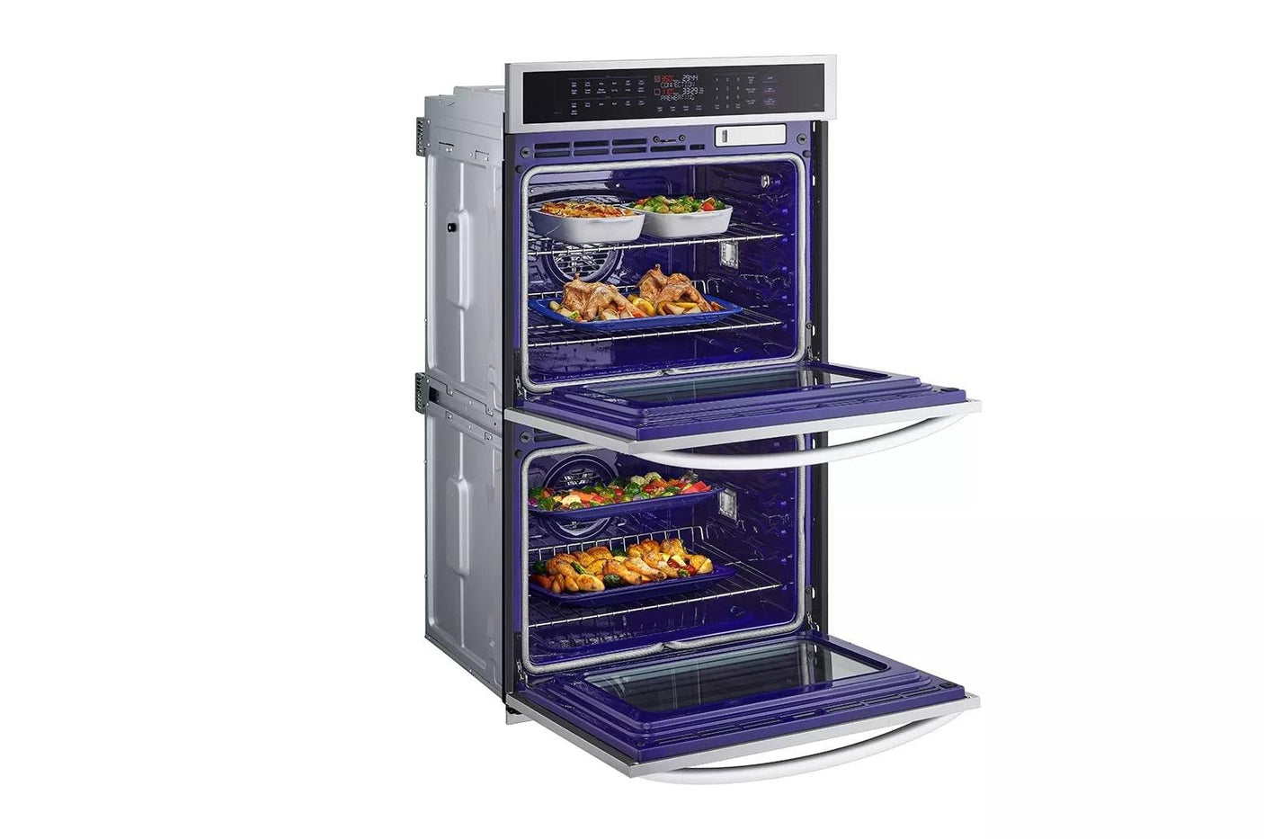 9.4 cu. ft. Smart Double Wall Oven with InstaView®, True Convection, Air Fry, and Steam Sous Vide