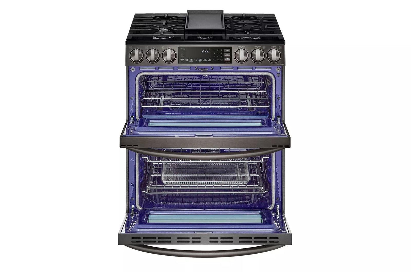 6.9 cu. ft. Smart Gas Double Oven Slide-in Range with InstaView®, ProBake® Convection, Air Fry, and Air Sous Vide