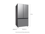 Bespoke 3-Door French Door Refrigerator (24 cu. ft.) with AutoFill Water Pitcher in Stainless Steel