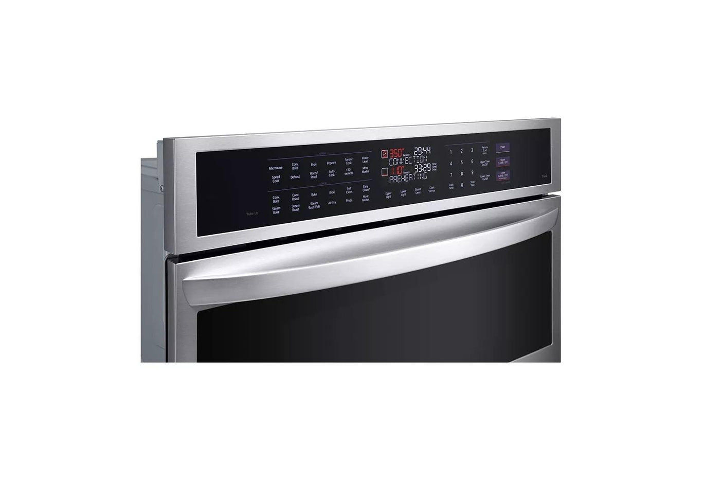 1.7/4.7 cu. ft. Smart Combination Wall Oven with InstaView®, True Convection, Air Fry, and Steam Sous Vide