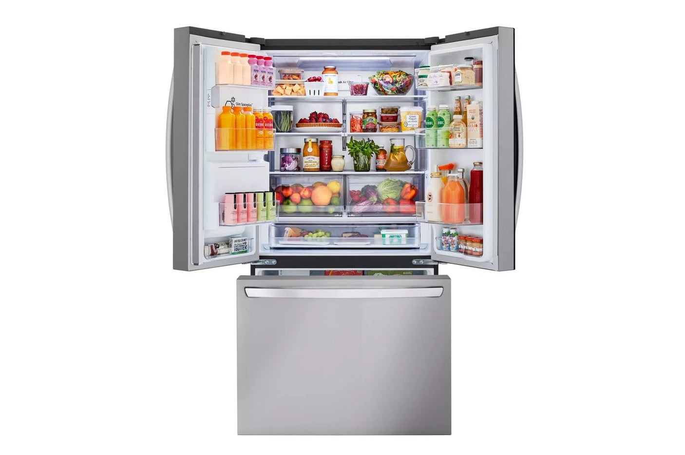 31 cu. ft. Smart Standard-Depth MAX™ French Door Refrigerator with Dual Ice