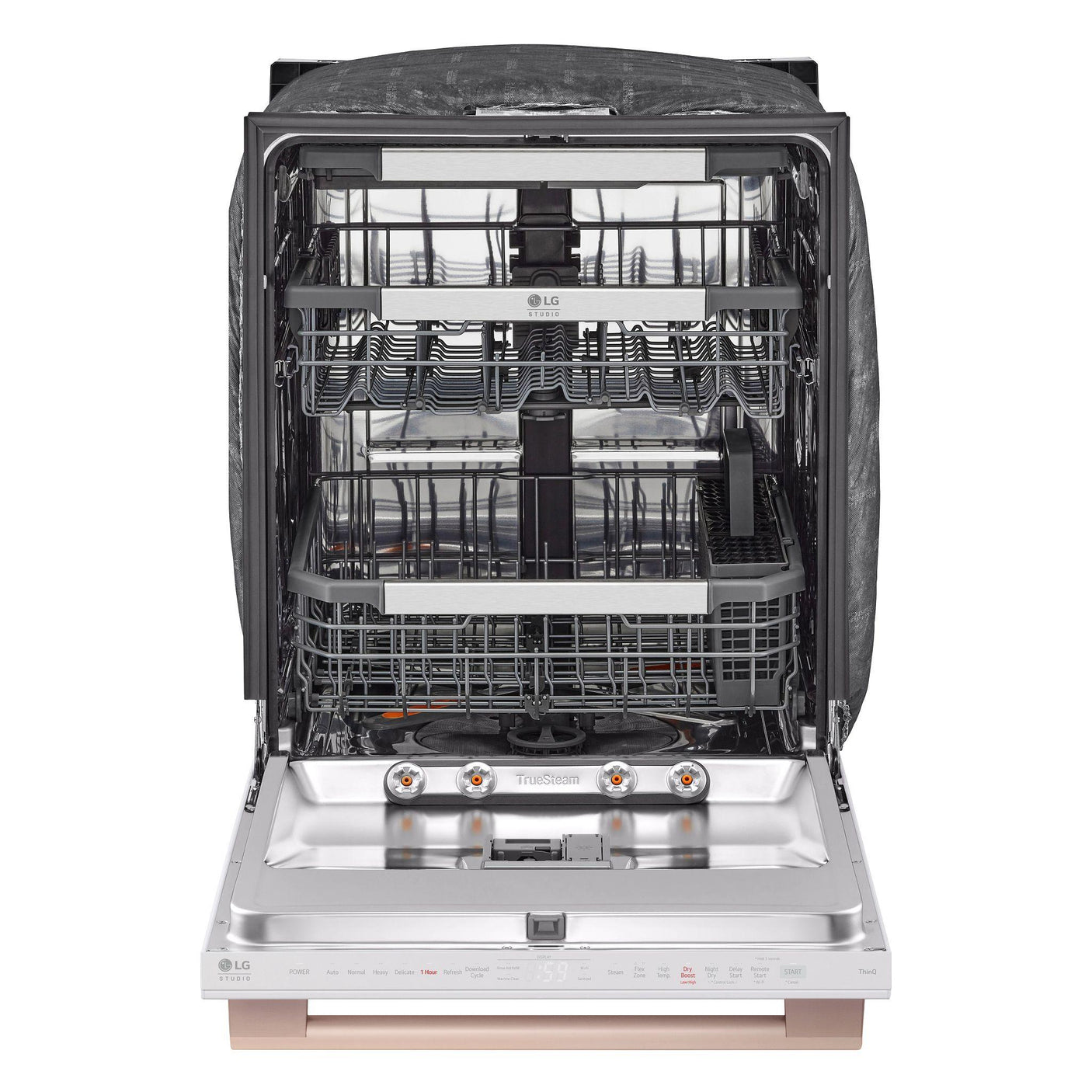 LG STUDIO Smart Top Control Dishwasher with 1-Hour Wash & Dry, QuadWash® Pro, TrueSteam® and Dynamic Heat Dry™