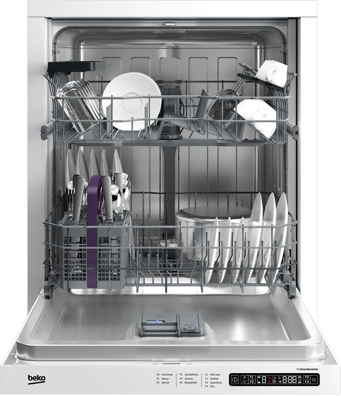 Full Size Dishwasher with (14 place settings, 48.0