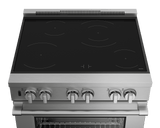 30" Stainless Steel Pro-Style Induction Range