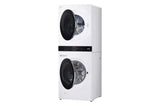 Single Unit LG WashTower™ with Center Control™ 5.0 cu. ft. Front Load Washer and 7.8 cu. ft. Electric Ventless Heat Pump Dryer