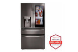 23 cu. ft. Smart InstaView™ Door-in-Door® Counter-Depth Refrigerator with Craft Ice™