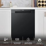 Front Control Dishwasher with LoDecibel Operation and Dynamic Dry™