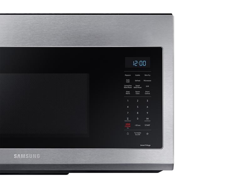 1.7 cu ft. Smart Over-the-Range Microwave with Convection & Slim Fry™ in Stainless Steel