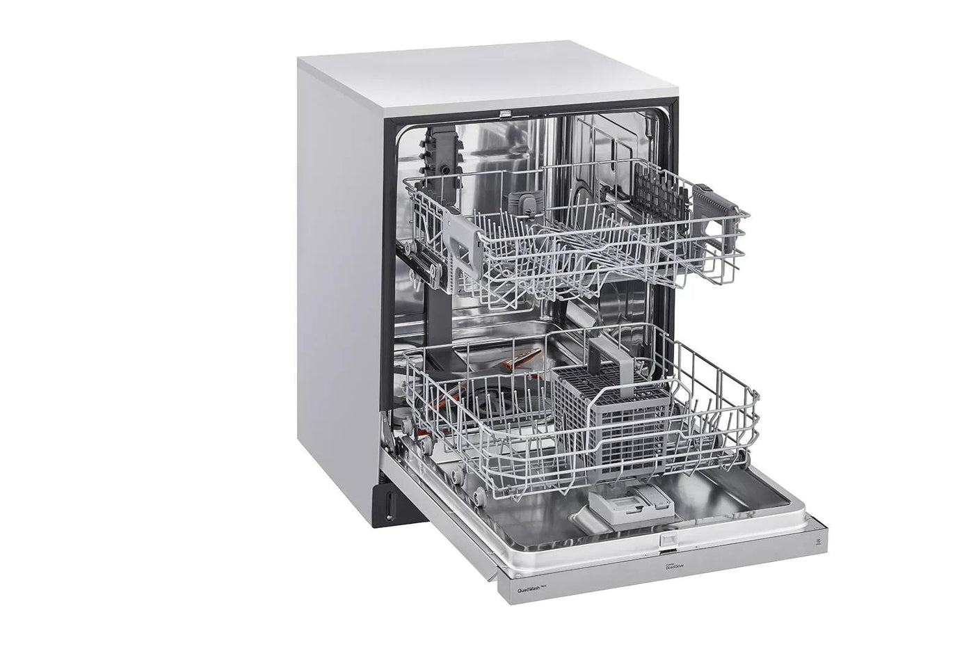 Front Control Smart wi-fi Enabled Dishwasher with QuadWash™