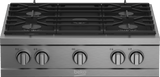 30" Stainless Steel Pro-Style Built-in Gas Range Top