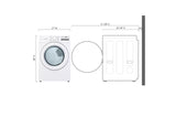 7.4 cu. ft. Ultra Large Capacity Electric Dryer