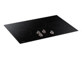 30" Electric Cooktop in Black