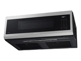 1.1 cu. ft. Smart SLIM Over-the-Range Microwave with 550 CFM Hood Ventilation, Wi-Fi & Voice Control in Stainless Steel