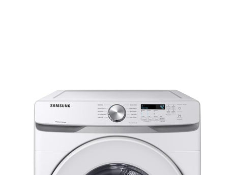 7.5 cu. ft. Gas Long Vent Dryer with Sensor Dry in White