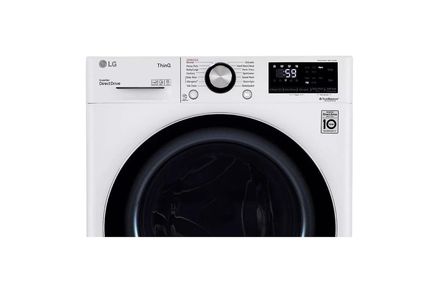 2.4 cu.ft. Smart wi-fi Enabled Compact Front Load Washer with Built-In Intelligence