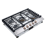 LG STUDIO 30" UltraHeat™ Gas Cooktop with EasyClean®