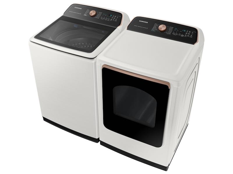 7.4 cu. ft. Smart Electric Dryer with Steam Sanitize+ in Ivory