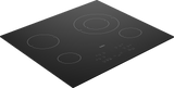 24" Built-In Electric Cooktop with 4 Burners and Touch Control