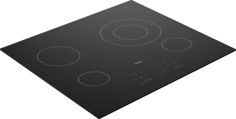 24" Built-In Electric Cooktop with 4 Burners and Touch Control