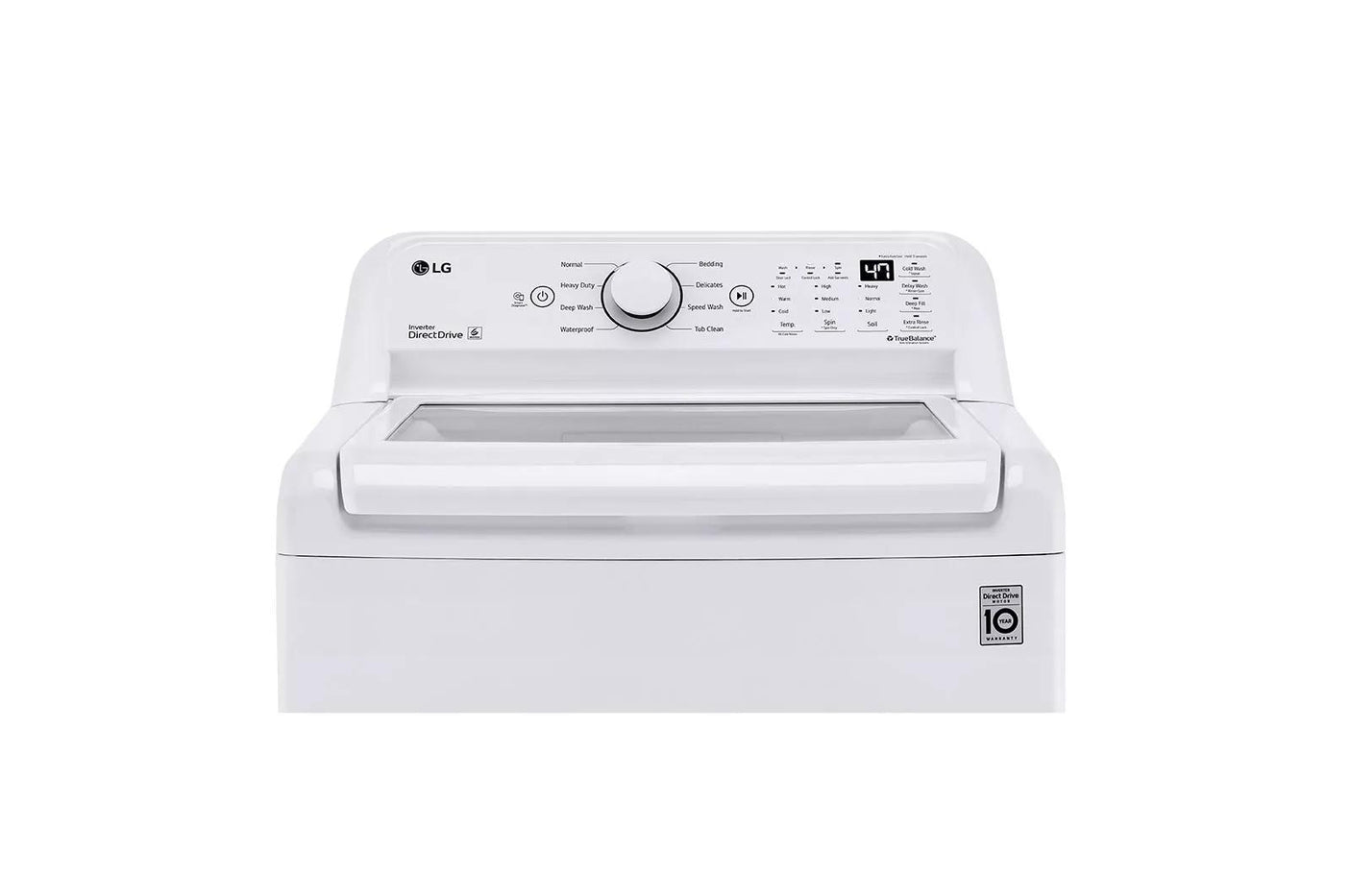 4.3 cu. ft. Ultra Large Capacity Top Load Washer with 4-Way™ Agitator & TurboDrum™ Technology