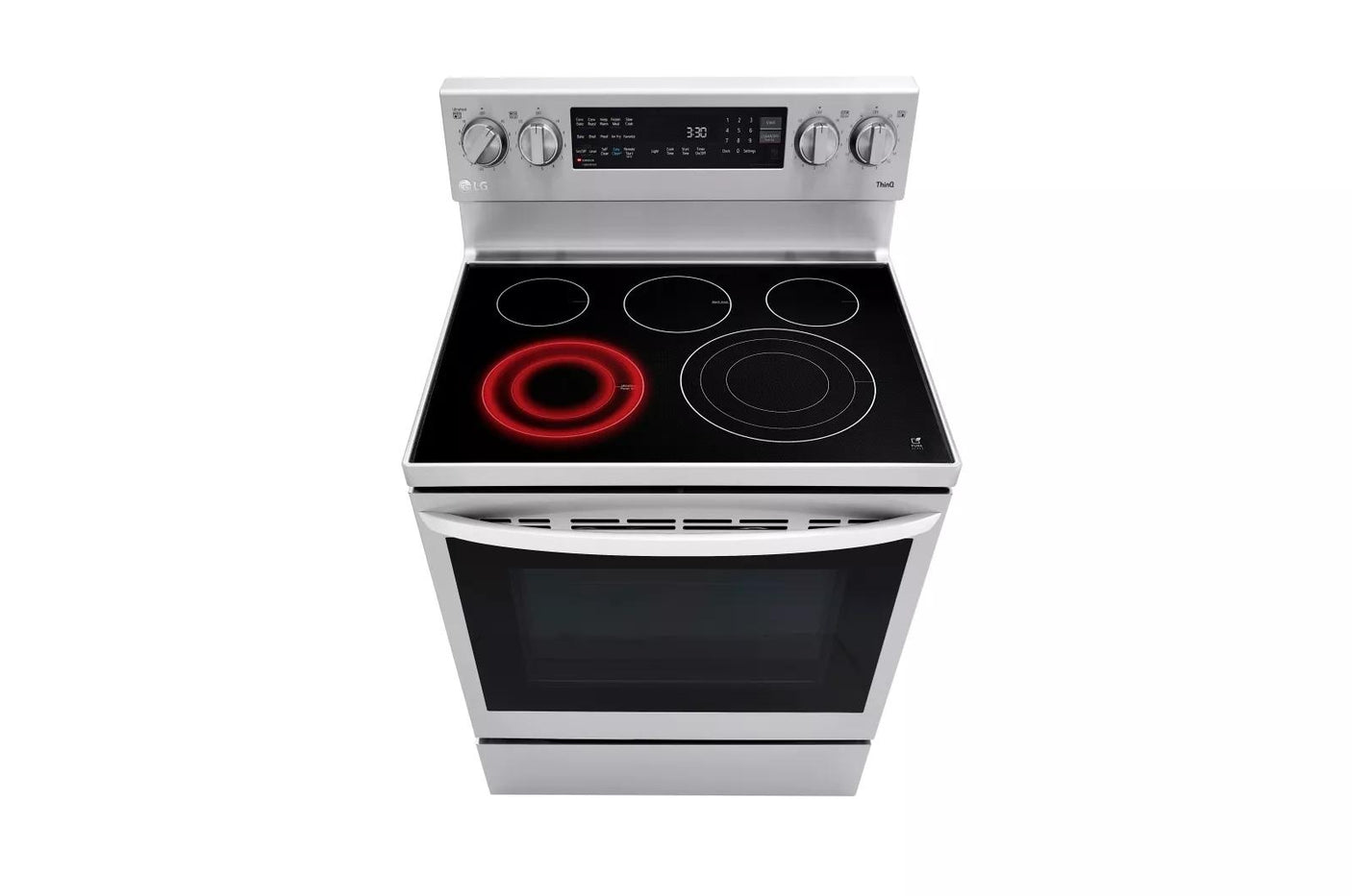 6.3 cu ft. Smart Wi-Fi Enabled True Convection InstaView® Electric Range with Air Fry