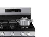 6.0 cu. ft. Smart Freestanding Gas Range with No-Preheat Air Fry & Convection in Stainless Steel