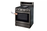 5.8 cu ft. Smart Wi-Fi Enabled True Convection InstaView® Gas Range with Air Fry