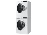 2.5 cu. ft. Compact Front Load Washer with AI Smart Dial and Super Speed Wash in White